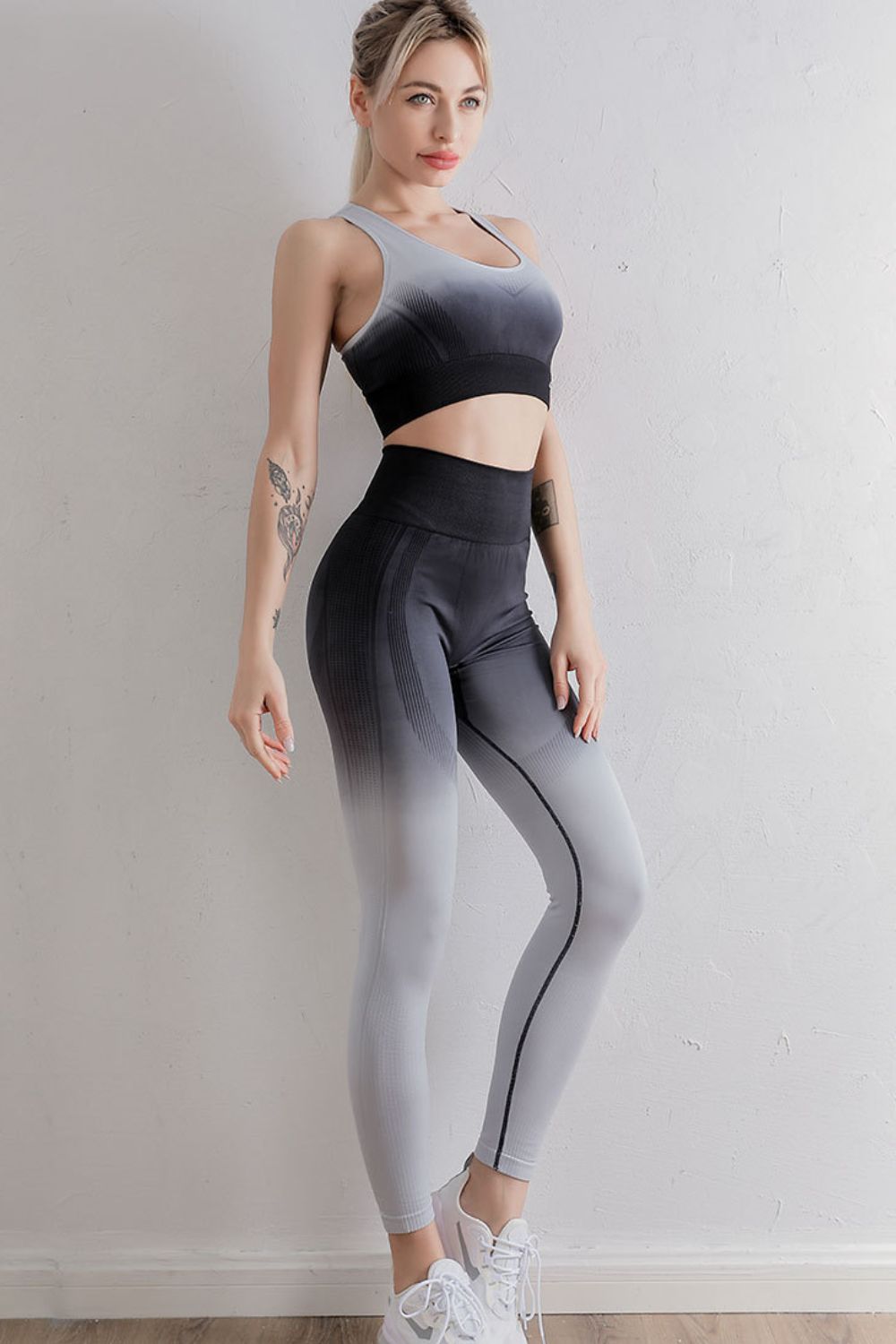 “The Great Gradience” Sports Bra and Leggings Set