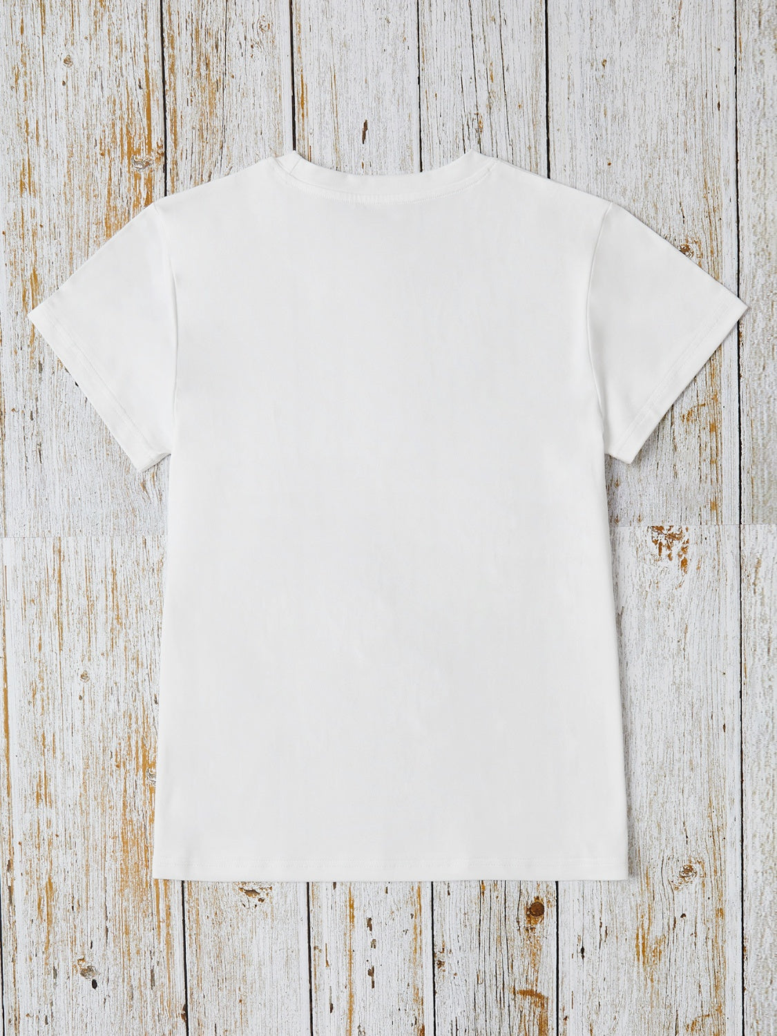 “The HE IS RISEN” Sequin Round Neck T-Shirt