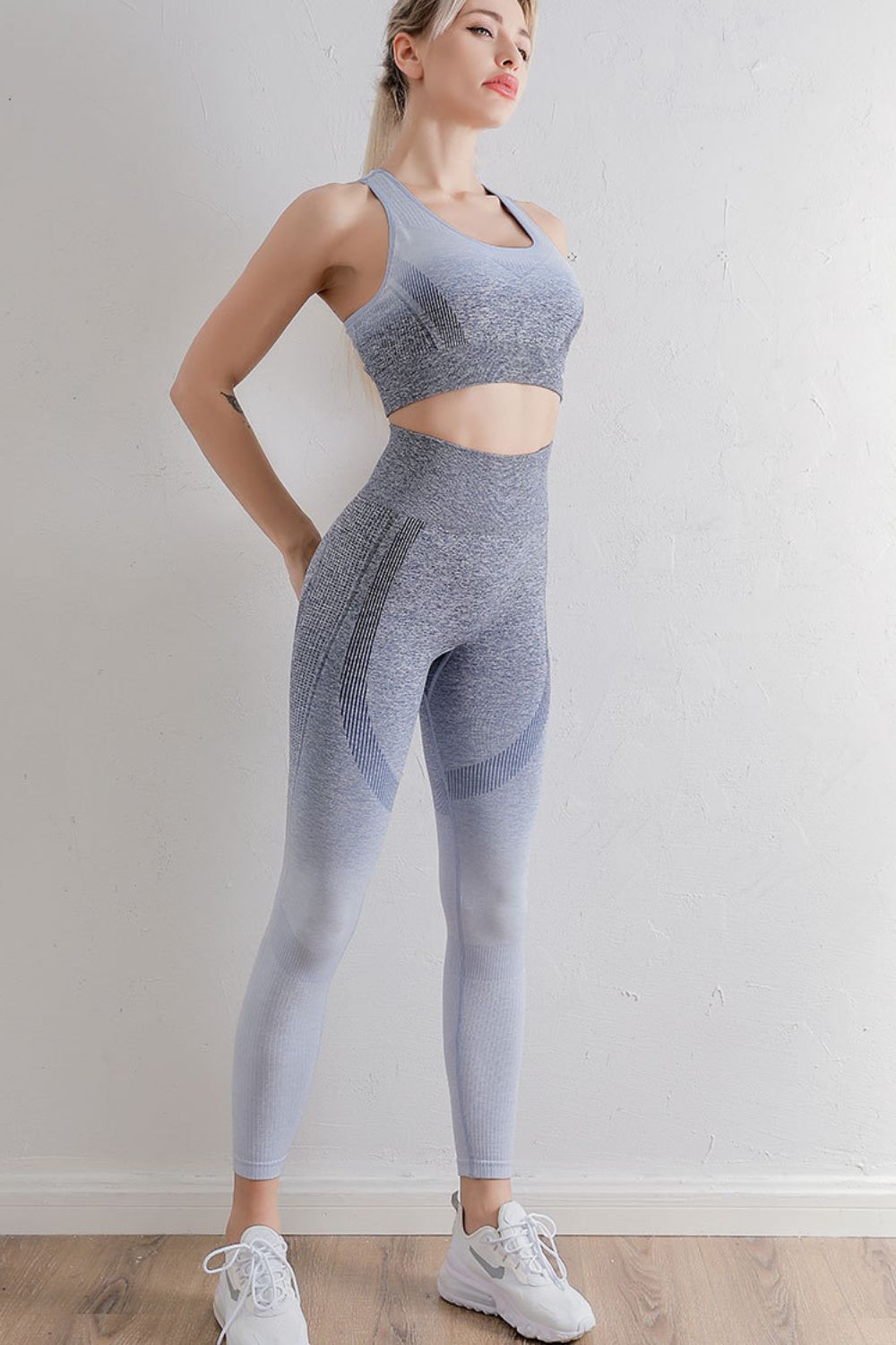“The Great Gradience” Sports Bra and Leggings Set