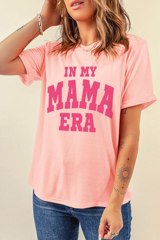 “The IN MY MAMA ERA” Round Neck T-Shirt