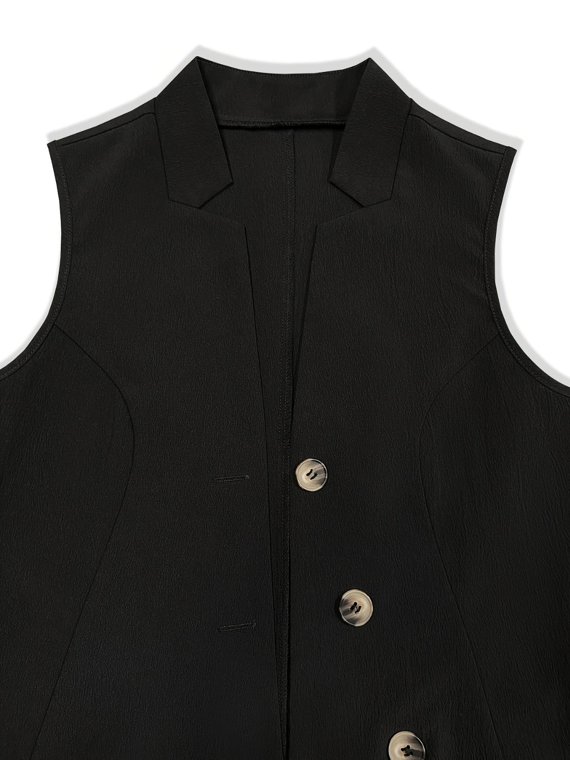 “The Yeah” Button Up Surplice Vest