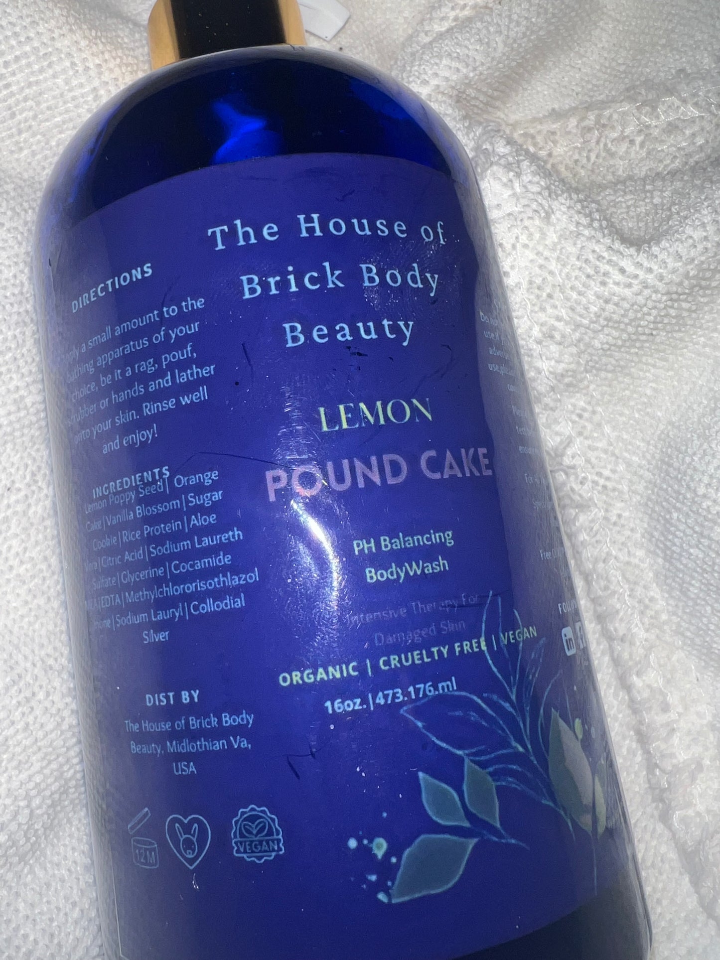 “The Blue Collection” Body Washes