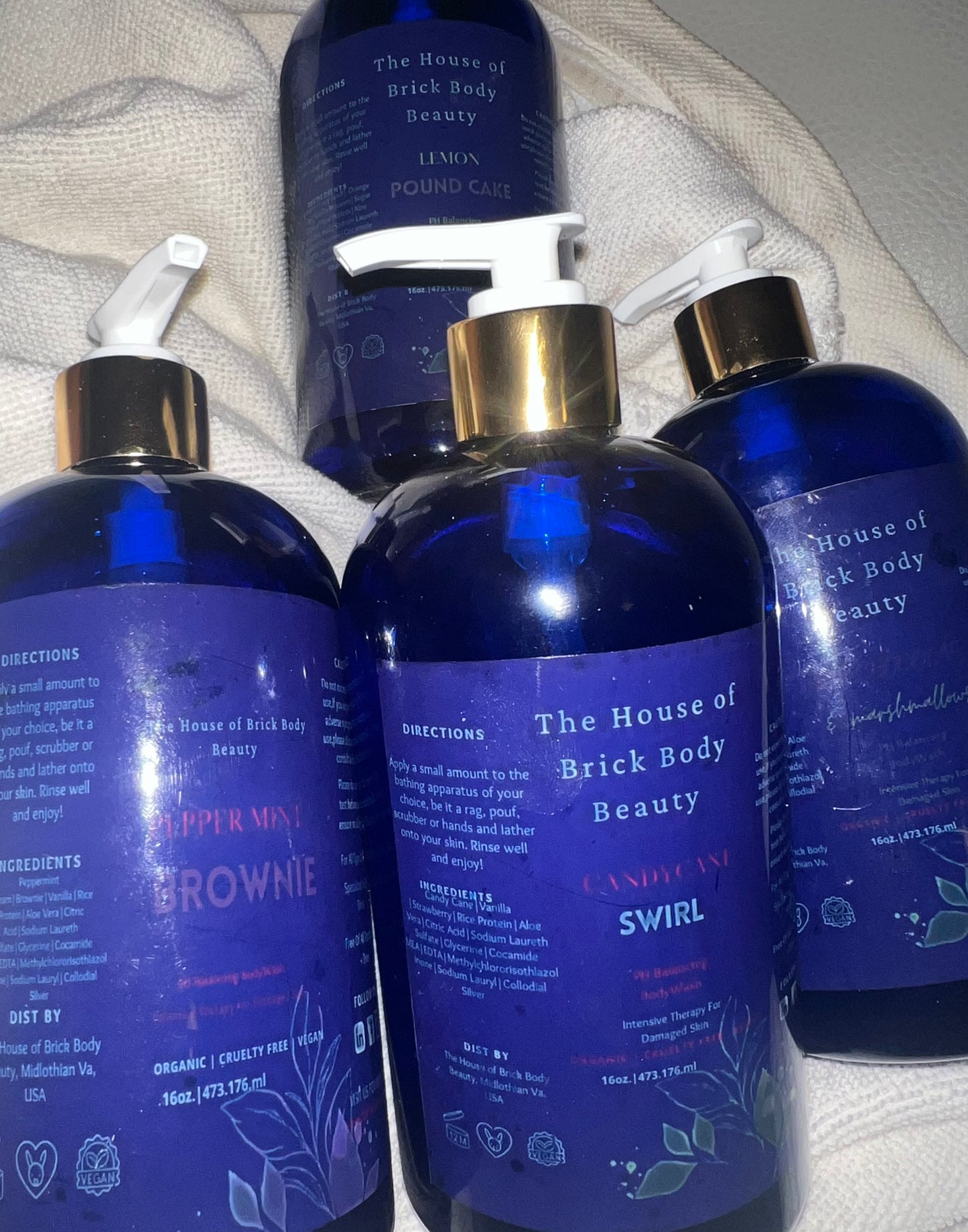 “The Blue Collection” Body Washes