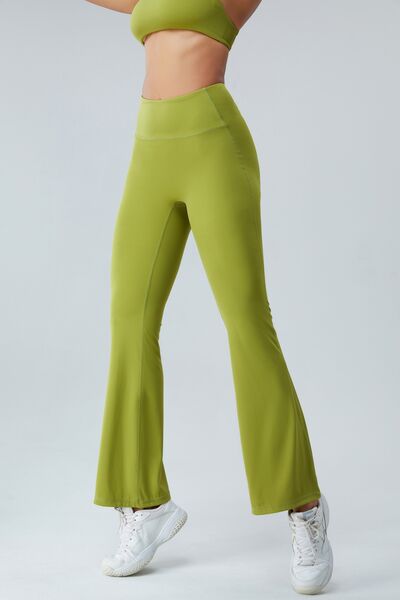 “The downward Spiral” Ruched High Waist Active Pants