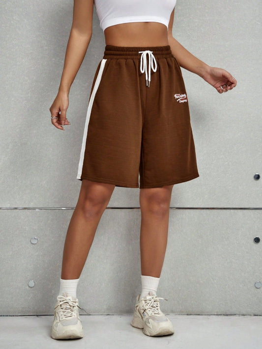 “The Incredible” Drawstring Elastic Waist Shorts