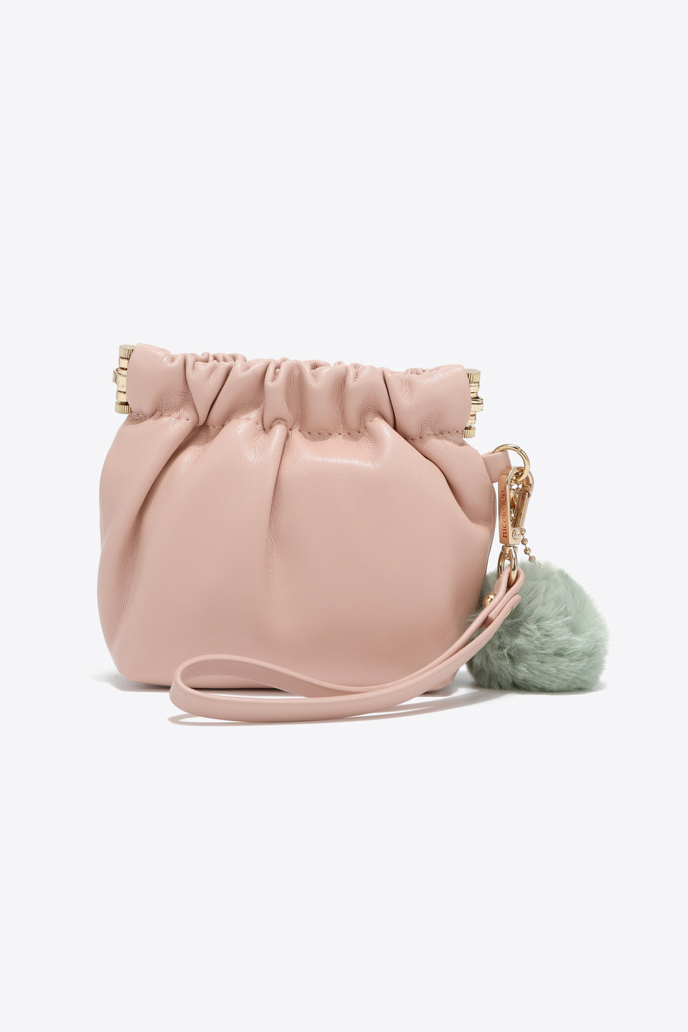 Brick Bag:Nicole USA Faux Leather Pouch