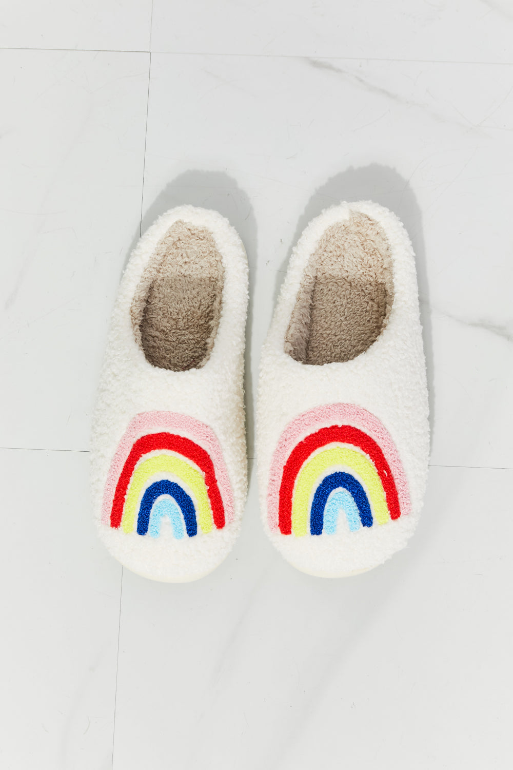 “The Foot Rainbow” Plush Slipper