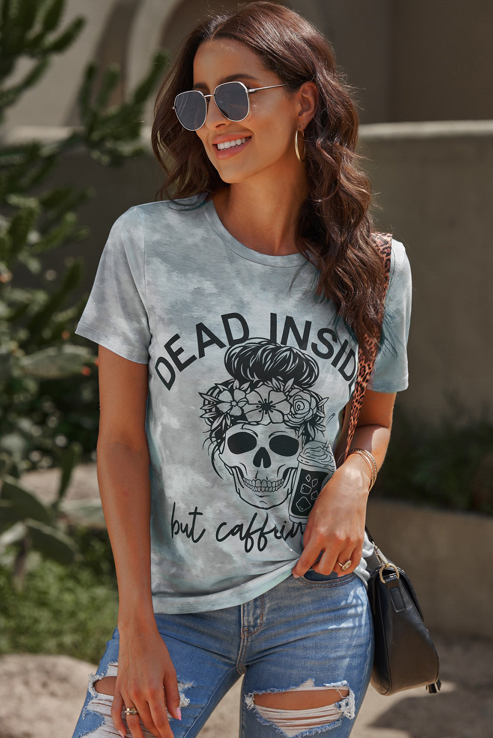 Skull Graphic Short Sleeve T-Shirt