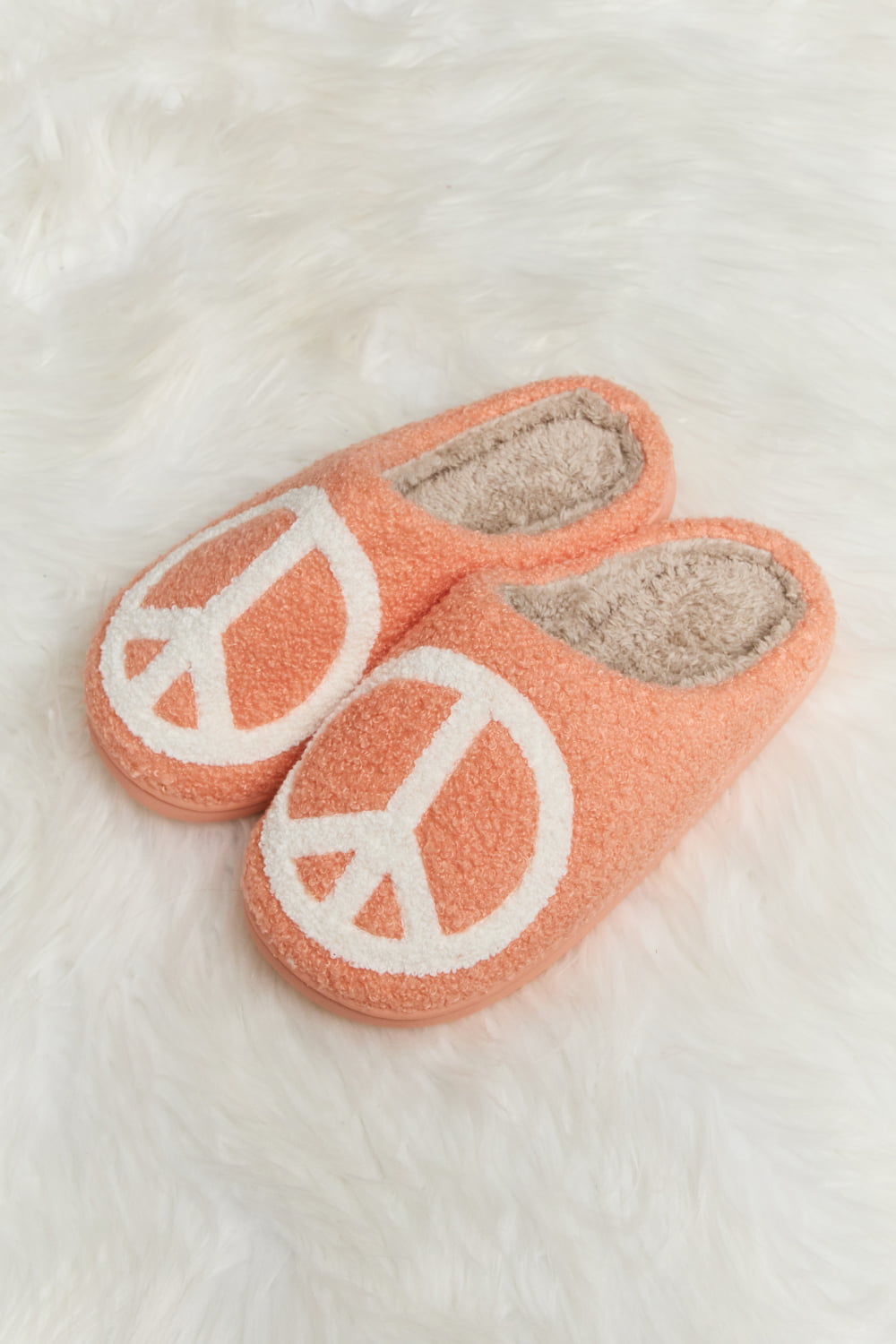 “The Every Slip” Printed Plush Slide Slippers