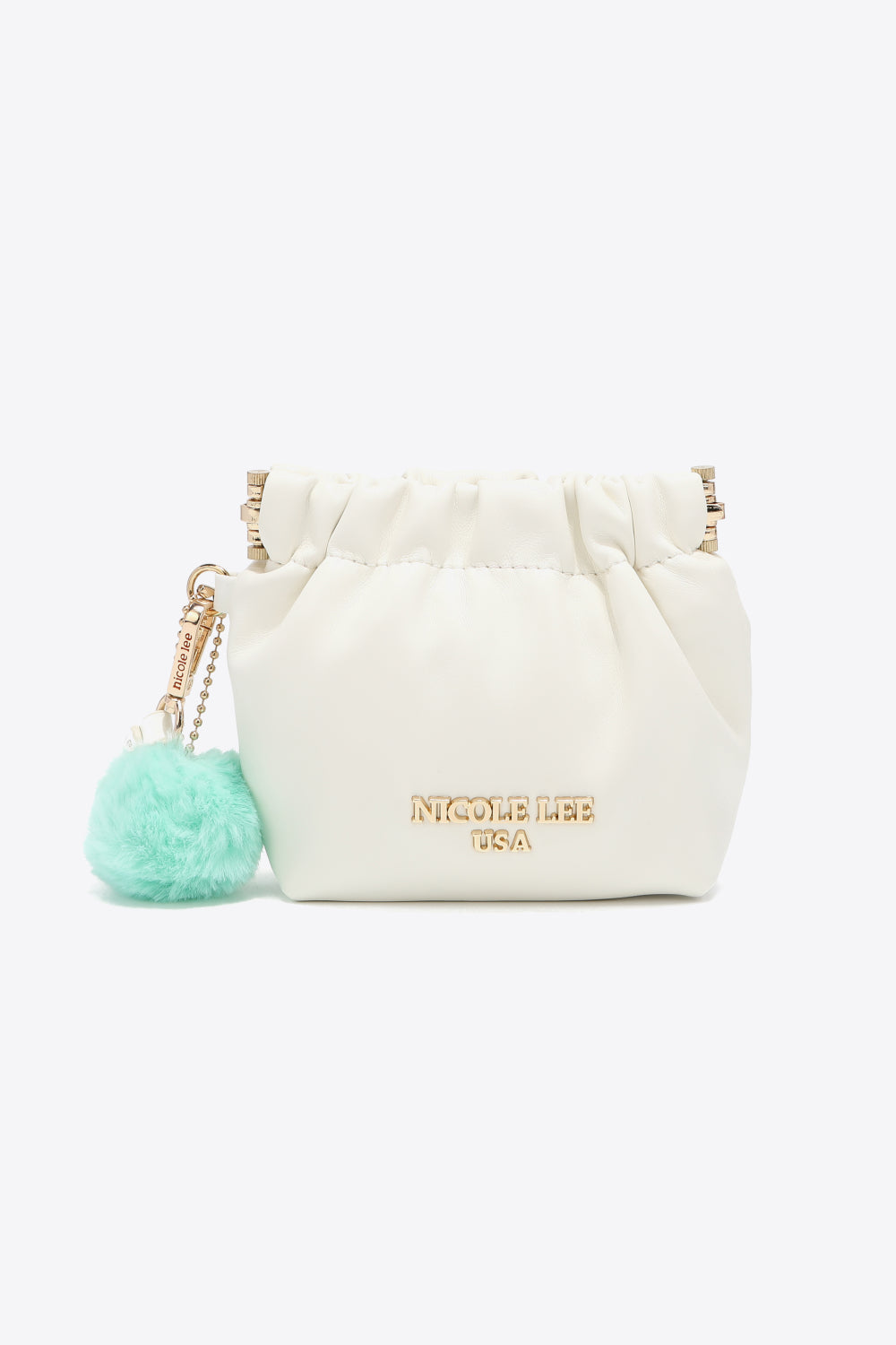 Brick Bag:Nicole USA Faux Leather Pouch