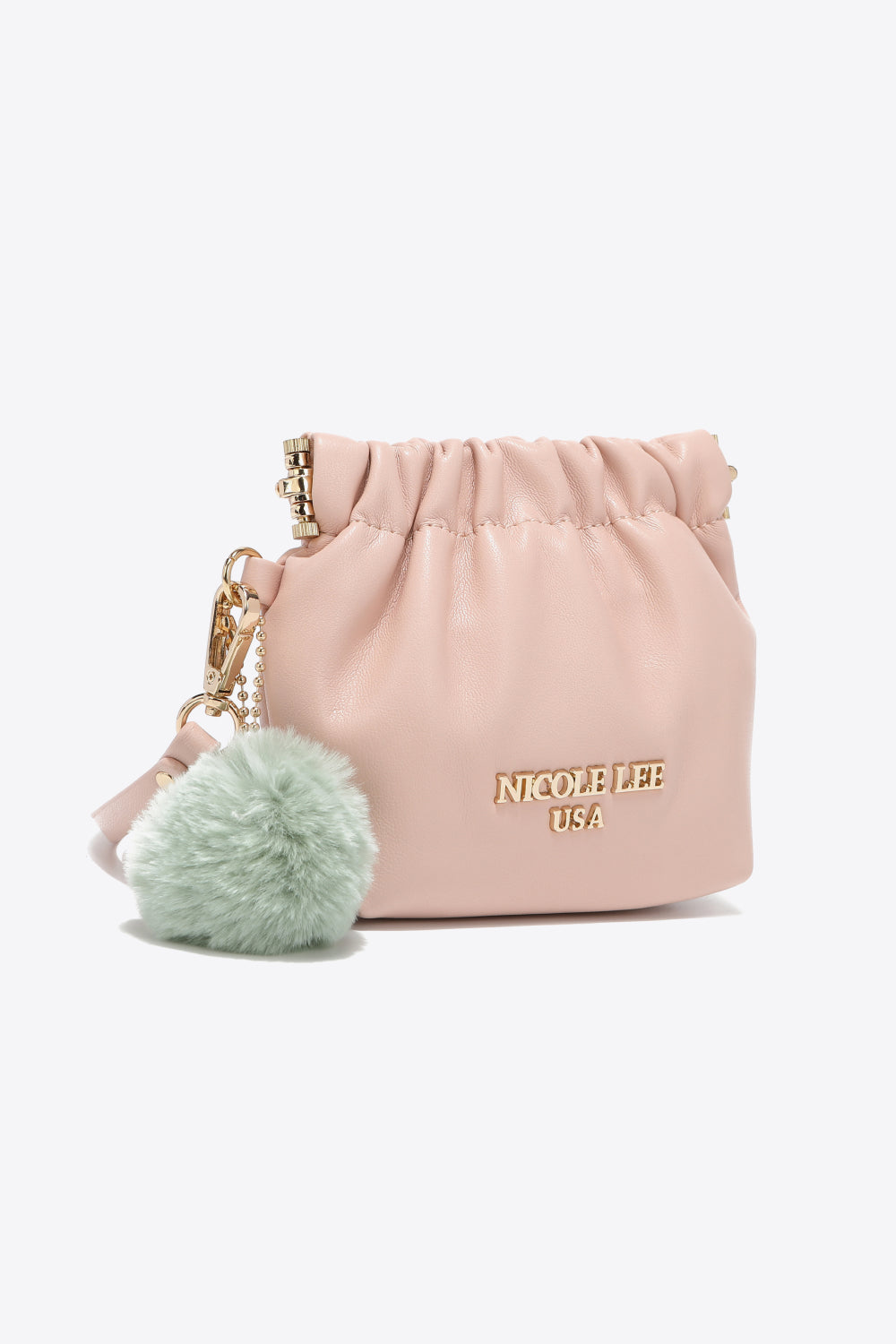 Brick Bag:Nicole USA Faux Leather Pouch