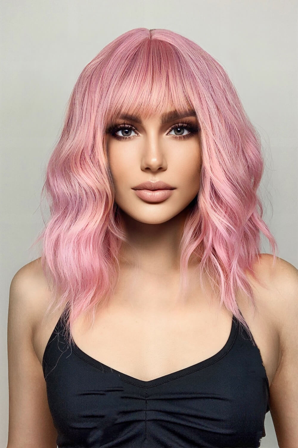 (Whitley)Bobo Wave Synthetic Wigs 12''