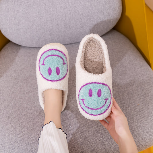 “The Big Chill” Smiley Face Slippers