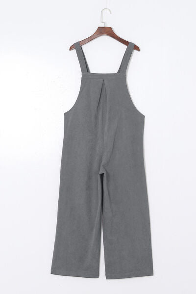 “The Swisher” Pocketed Wide Leg Overall