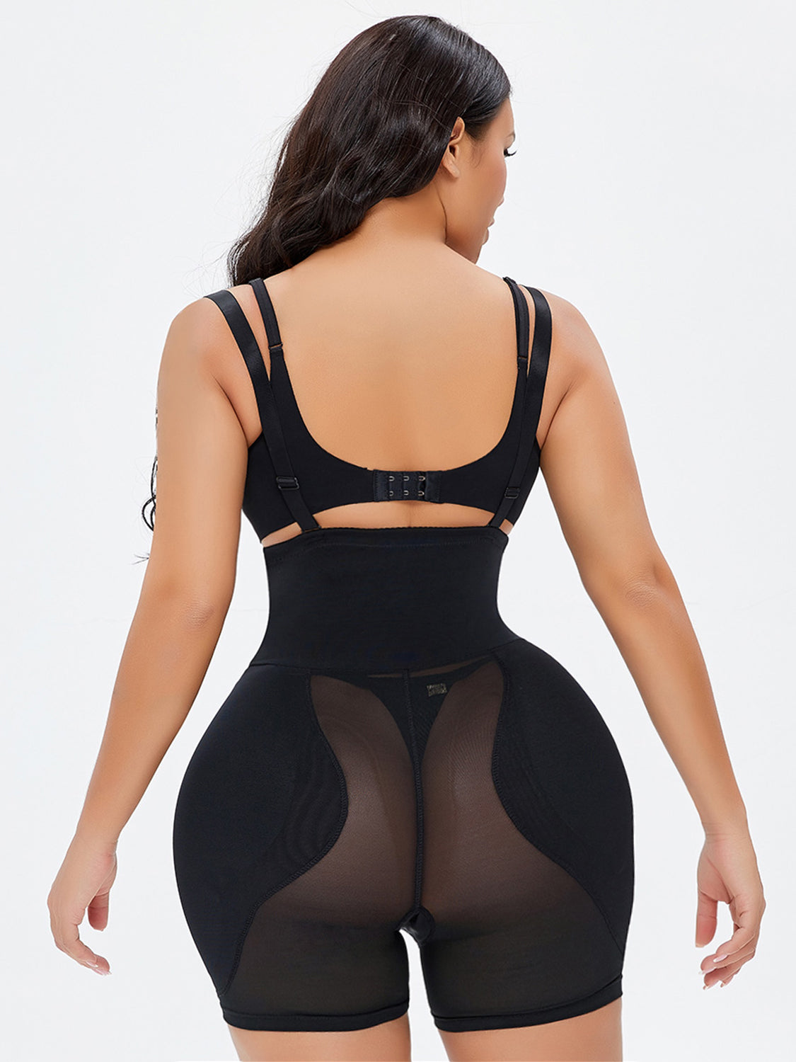 “Brick Fit:Full Size Hook-and-Eye Under-Bust Shaping Bodysuit