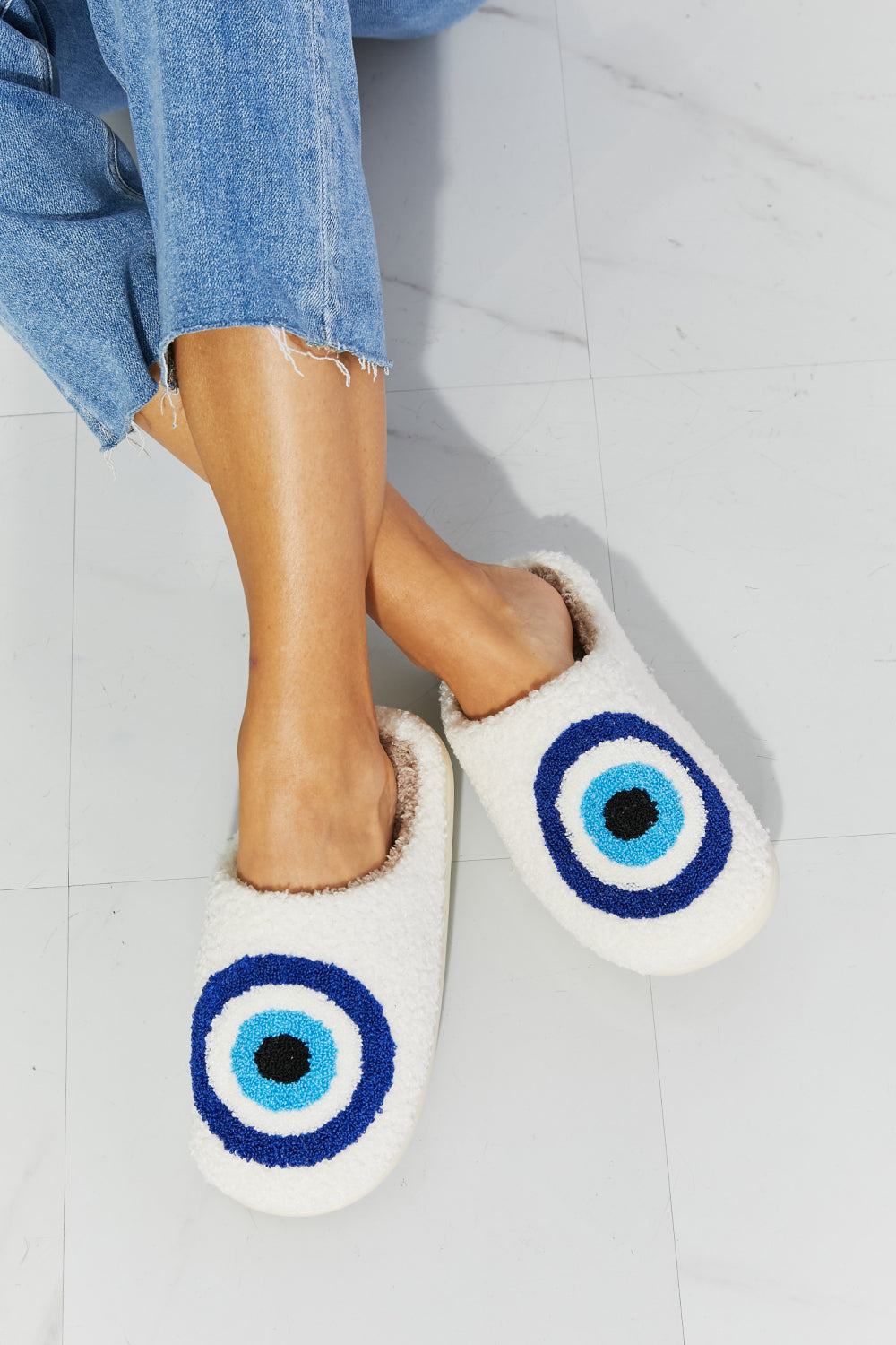 “The Nazars” Eye Plush Slipper