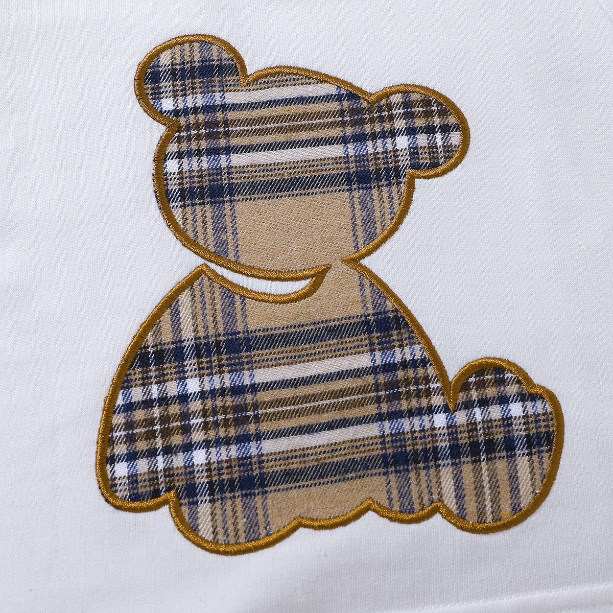 “The Baby Bear” Graphic Round Neck Tee and Short Set