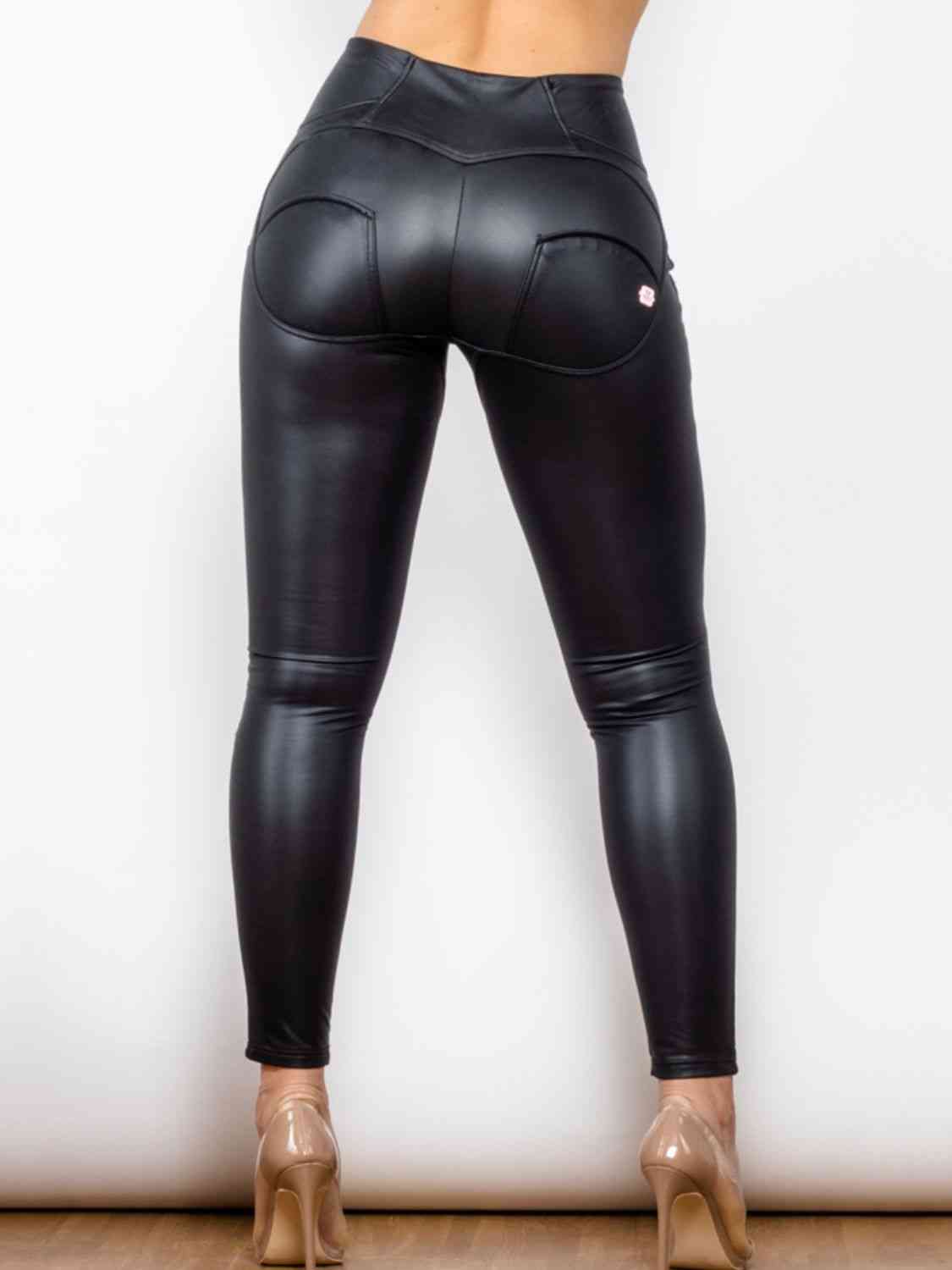 “The Make Them Sweat” Leather Long Pants