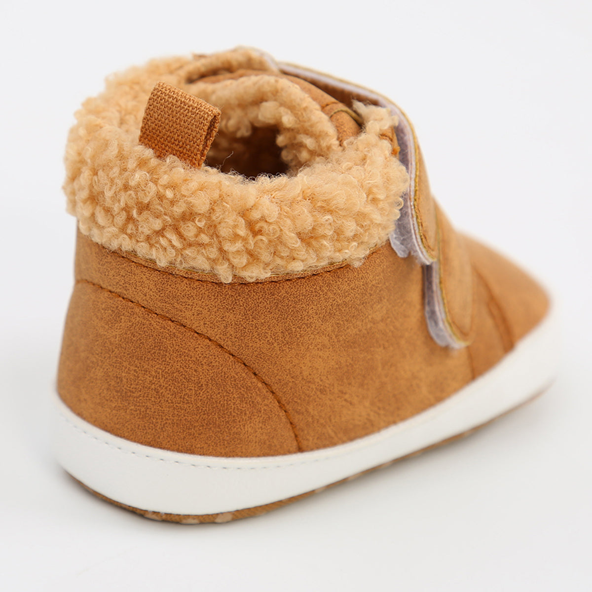 Baby Brick: Fuzzy Velcro Kid Sneakers