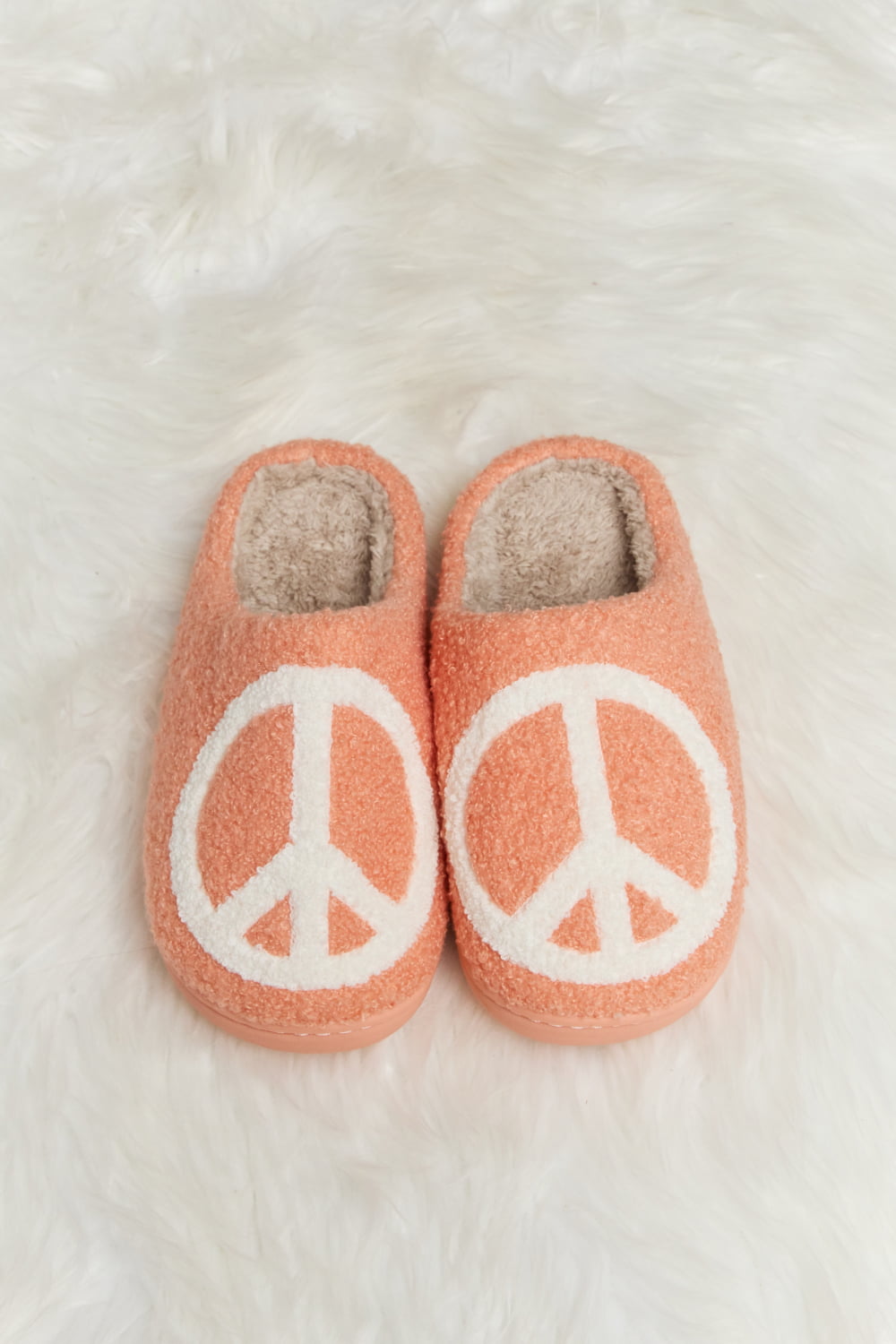 “The Every Slip” Printed Plush Slide Slippers