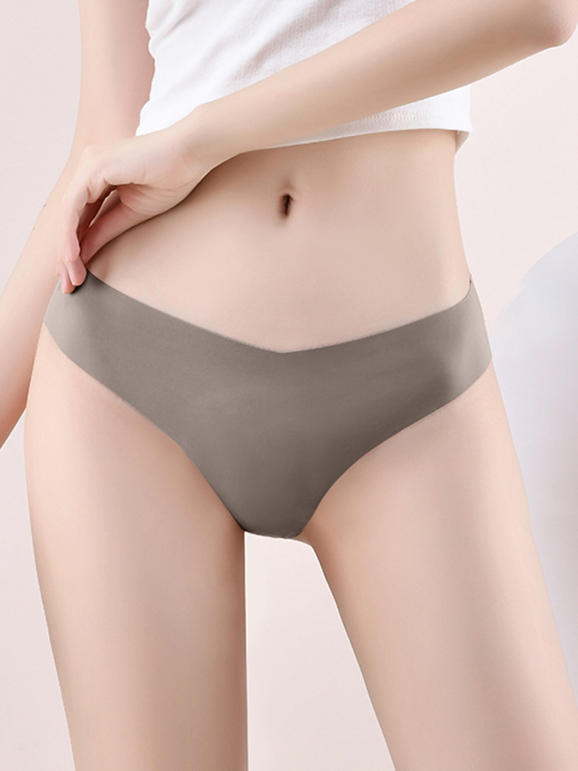 Brick Body Intimate:Low Waist Seamless Panty