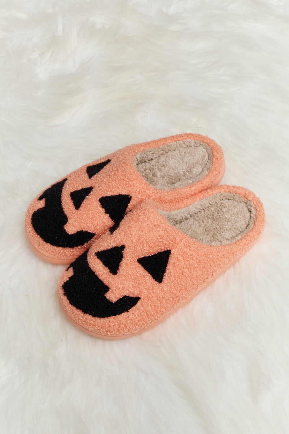 “The Every Slip” Printed Plush Slide Slippers