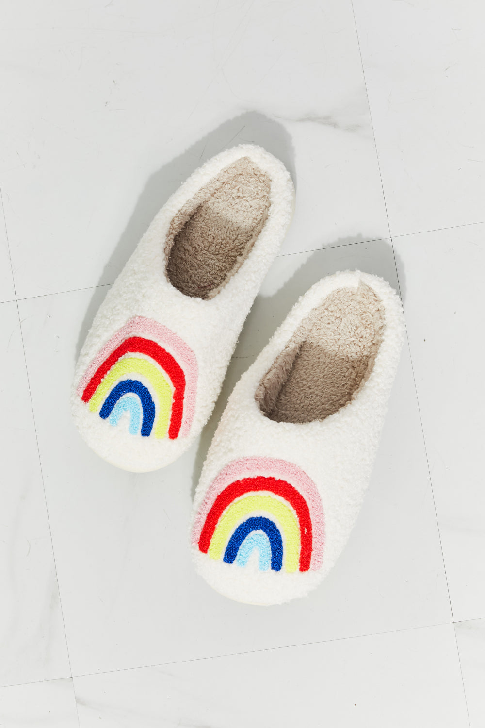 “The Foot Rainbow” Plush Slipper