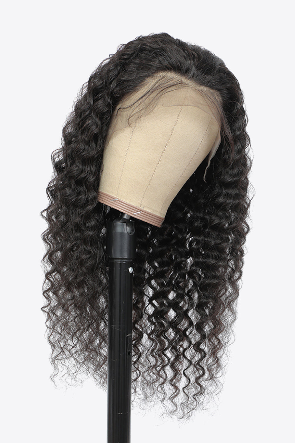 Brick Bundles: Bahamian”  20” 13x4“ Lace Front Wigs Human Hair Curly Natural Color 150% Density