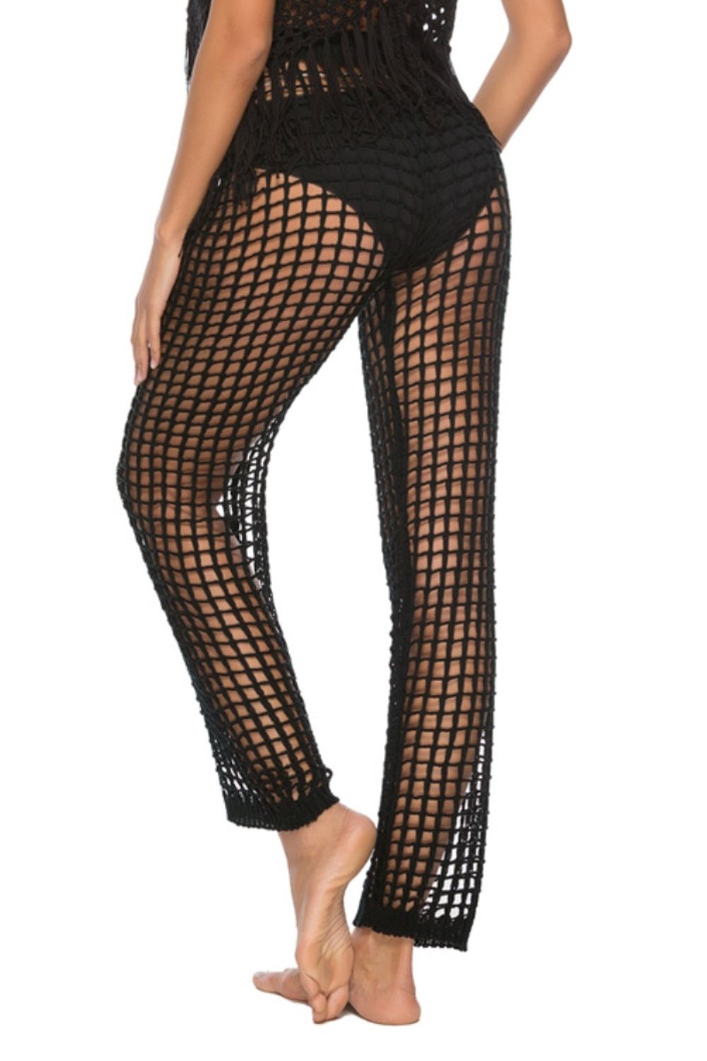 “The Shakes” Cutout High Waist Swim Pants