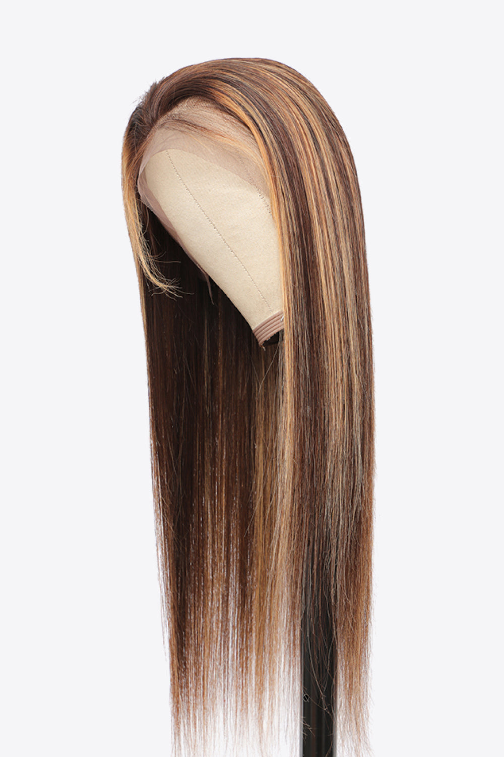 “Brick Bundles:Georgina” 18" 160g  Highlight Ombre #P4/27 13x4 Lace Front Wigs Human Virgin Hair 150% Density