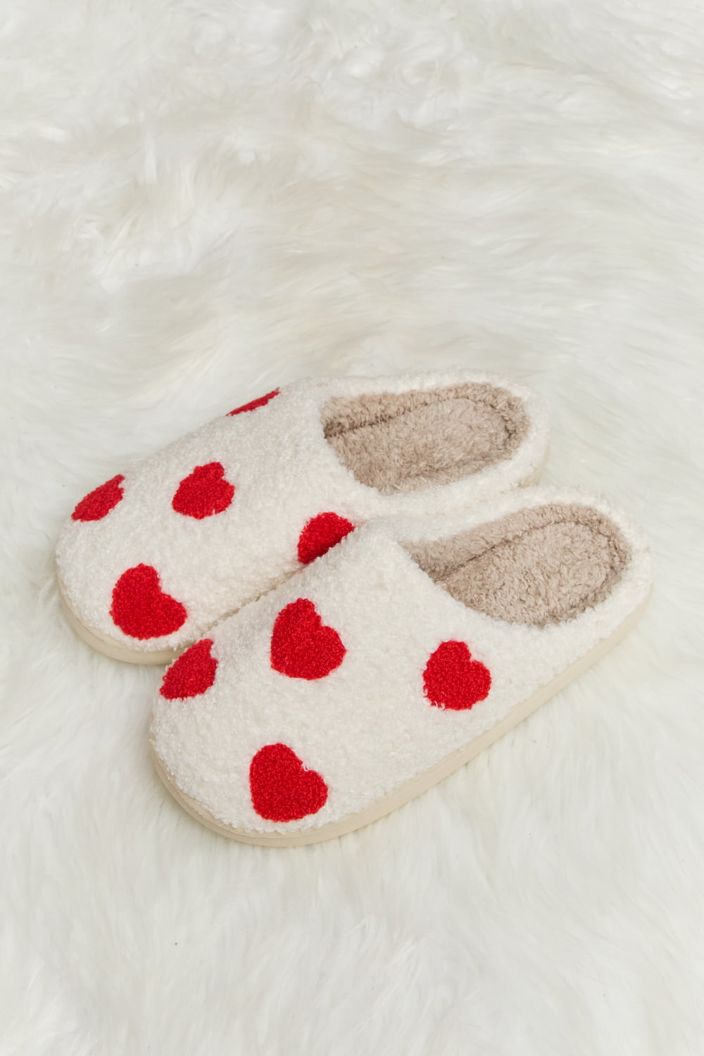 “The Every Slip” Printed Plush Slide Slippers