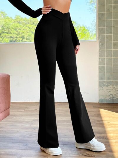 “The Basis” High Waist Bootcut Pants