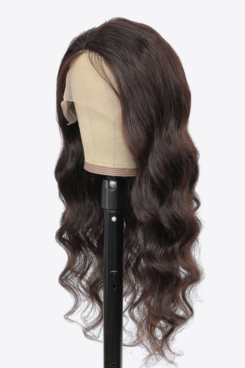 “Brick Bundles:Ms Bawdy” 20" 13x4 Lace Front Wigs Body Wave Human Virgin Hair Natural Color 150% Density