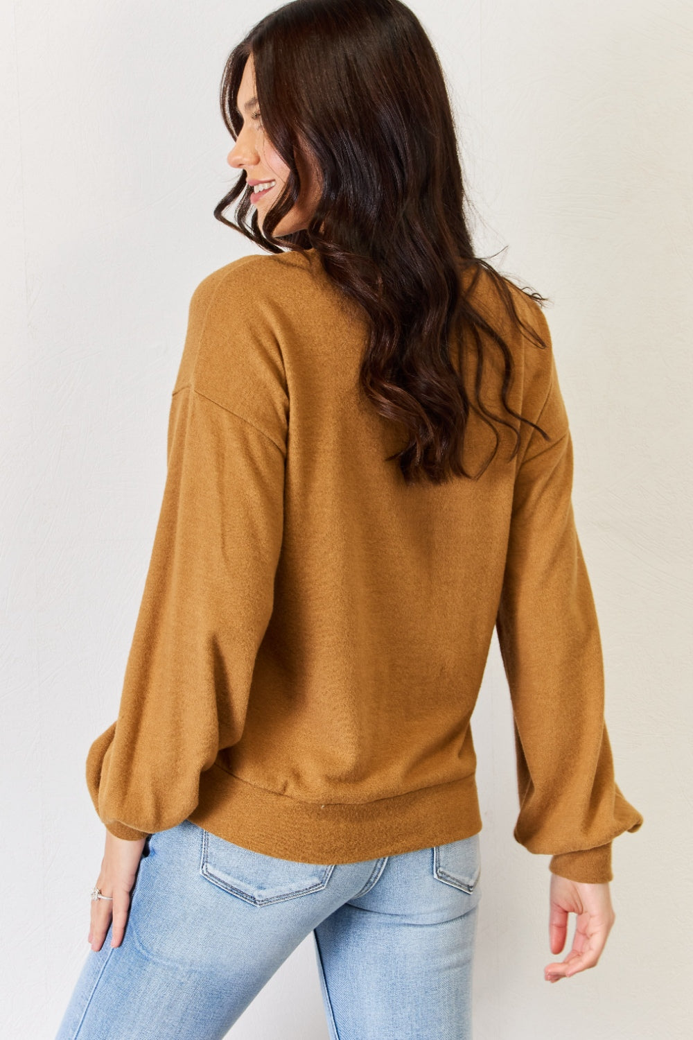 “The HYFVE” Round Neck Long Sleeve Top