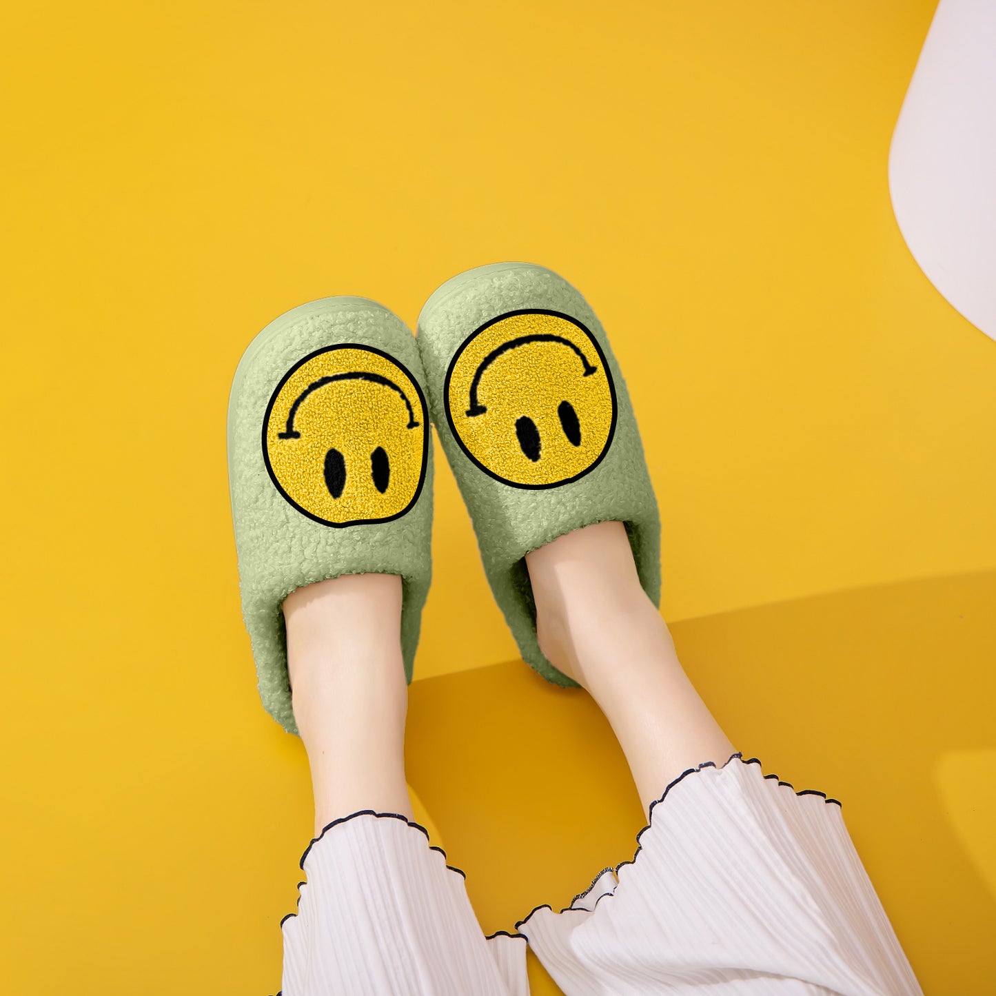 “The Smiley Face” Slippers