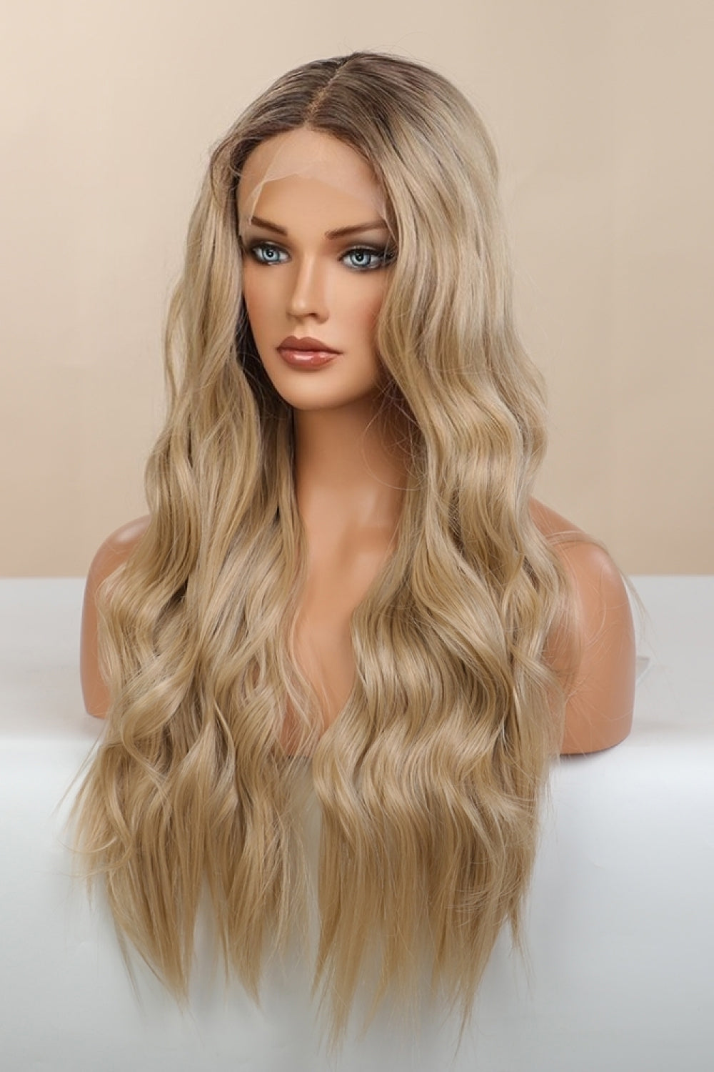 (Jane)13*2" Lace Front Wigs Synthetic Long Wave 26'' 150% Density