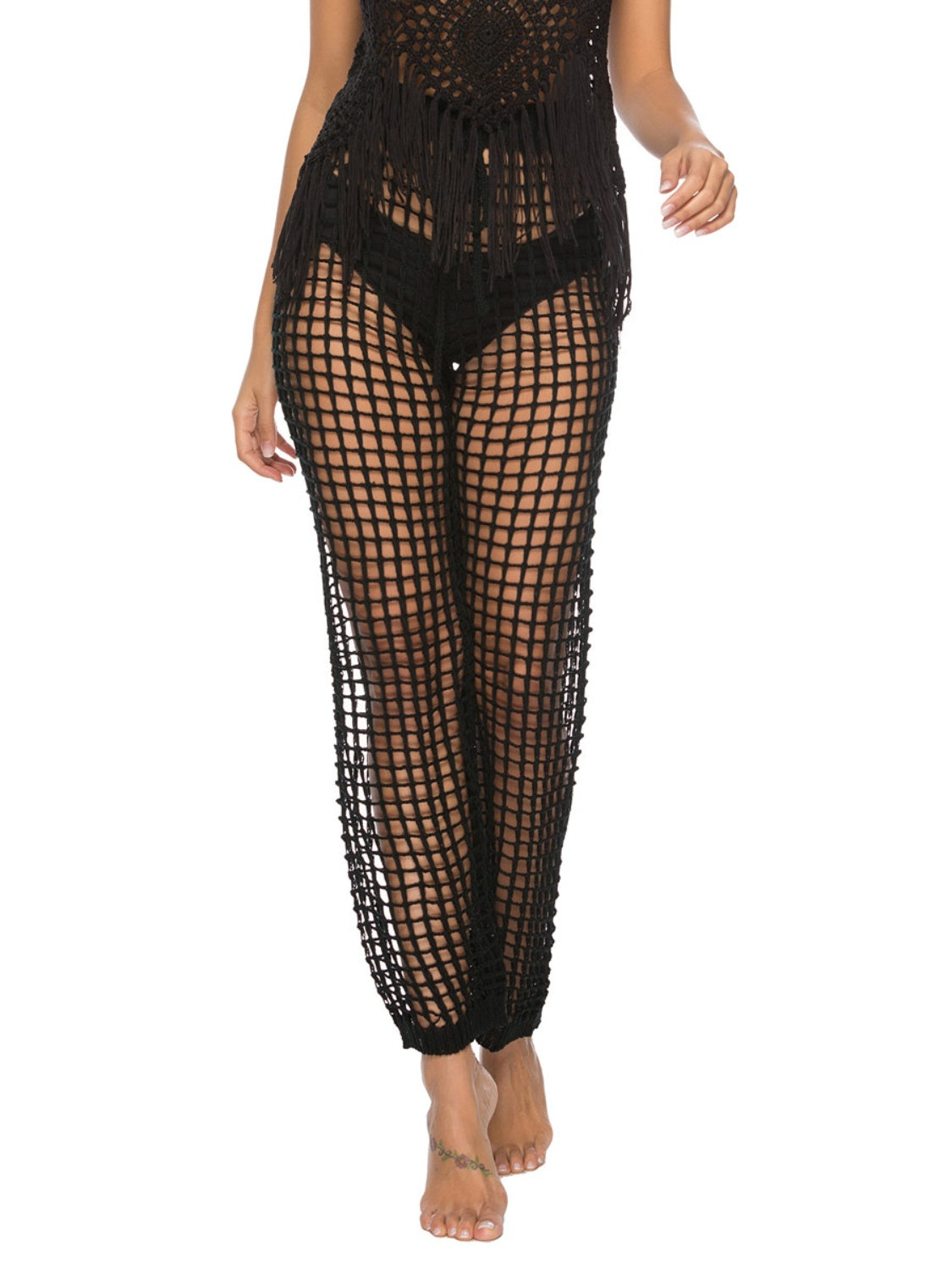 “The Shakes” Cutout High Waist Swim Pants
